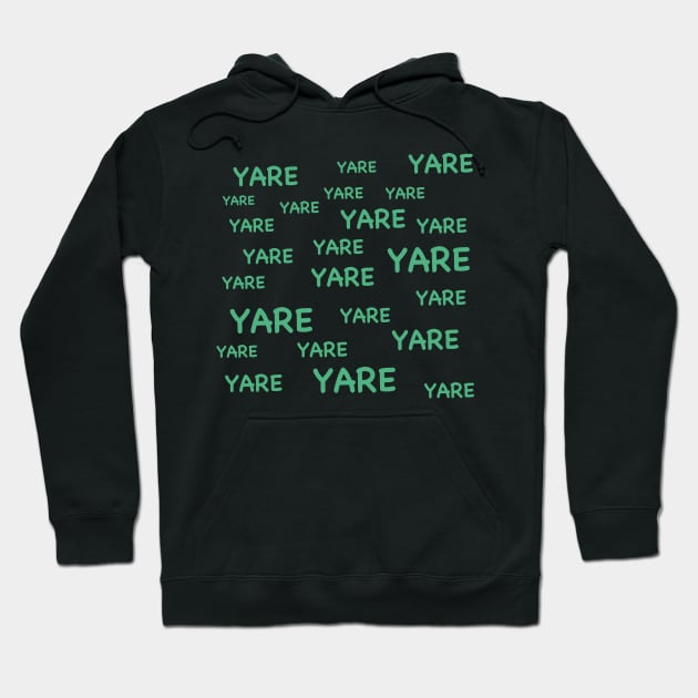 YARE green Hoodie by SabartDM